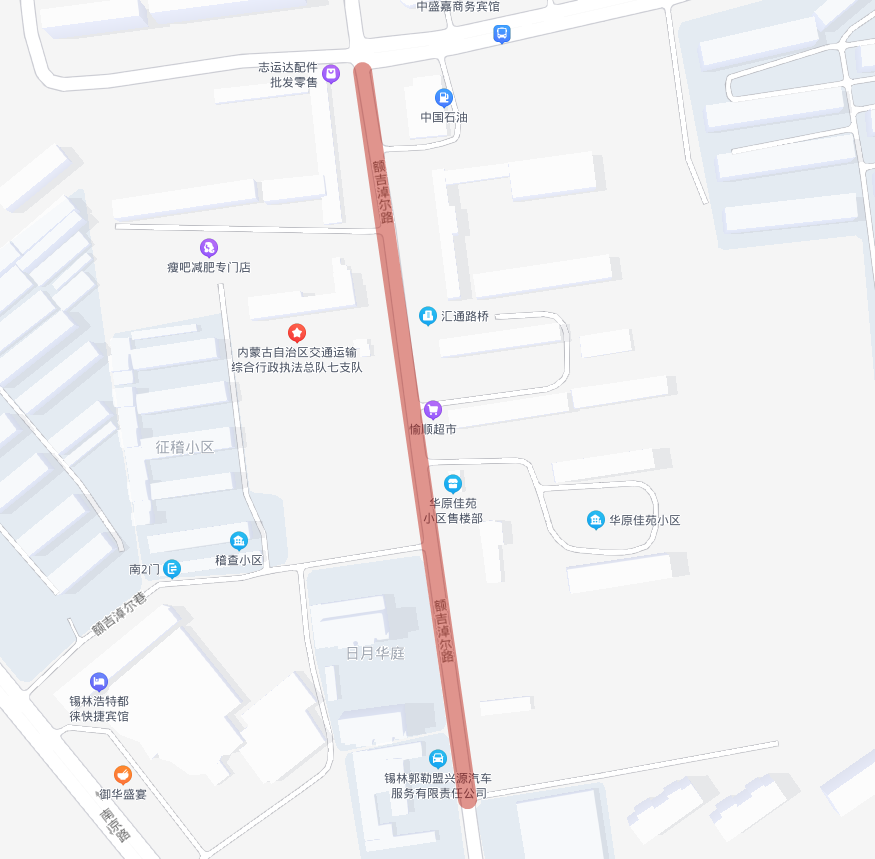 道路施工请注意绕行！