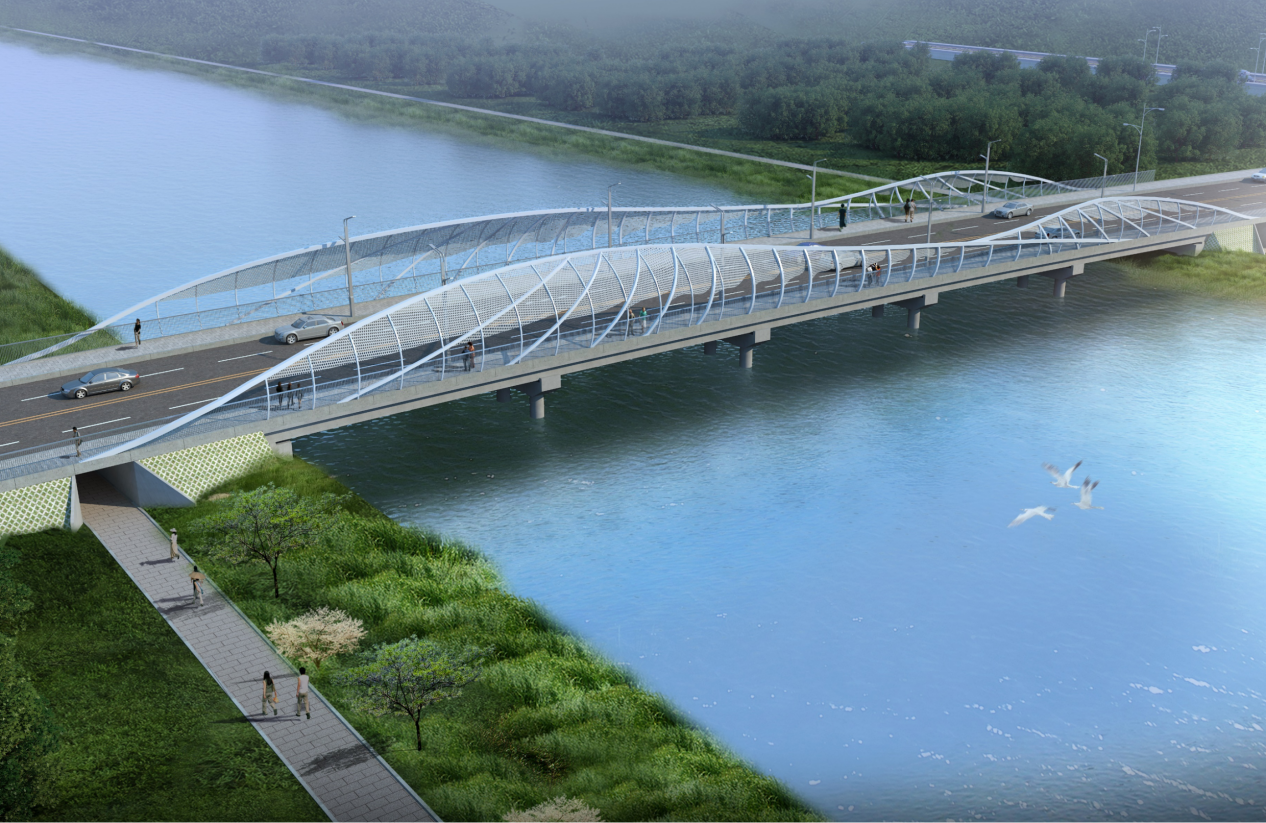 玛拉沁桥“颜值”再升级