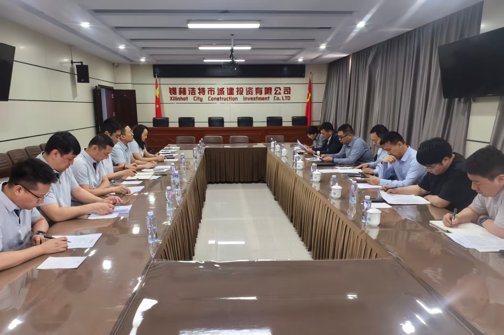 市委副书记、市长张英杰一行深入城建集团调研指导并召开座谈会 扎实推进国有企业高质量发展